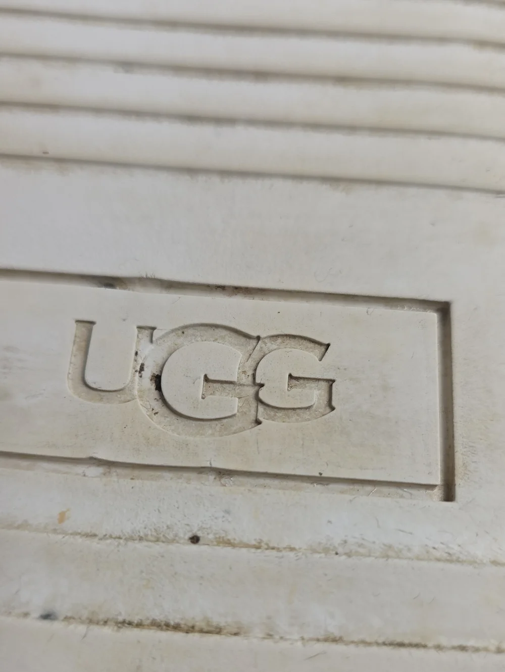 UGG ALAMEDA SAMMY IN SEA SALT KNIT-UPPER SLIP-ON LOAFERS LADIES 8.5 VGUC 1136841